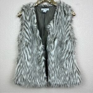 Say What? • Juniors Faux-Fur Vest